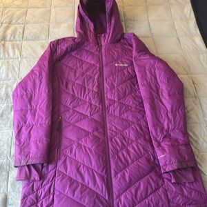XXL Columbia 3/4 length winter jacket w/hood